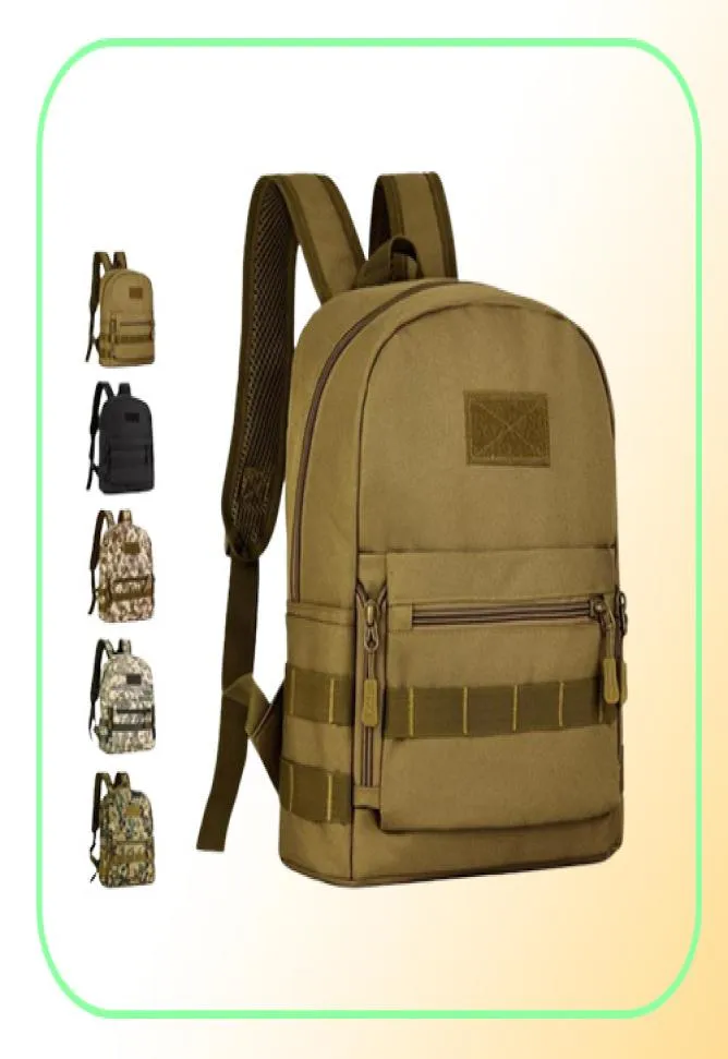 Sacos ao ar livre Tactical Mochila Protetor PlusS425 Nylon 10L Sports Bag Camuflagem Trekking Pack Schoolbag Caminhadas Bag16319169