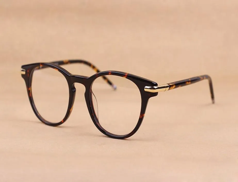 Wysokiej jakości Vogue Vintage pełny unisex octan optyczny thom rama okulary okulary okulary ramy okularów recept okulos1933907