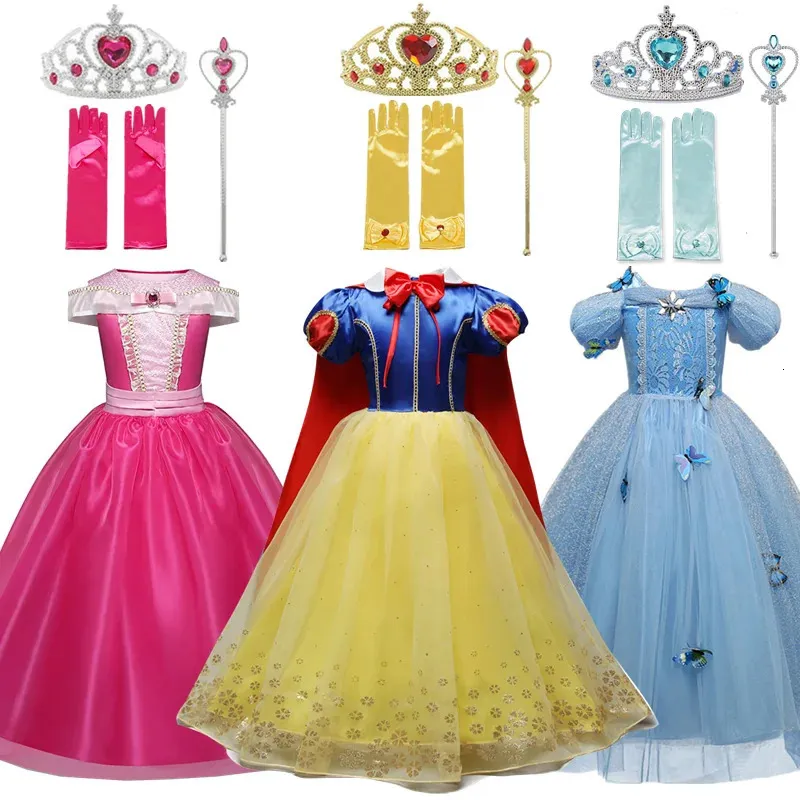 Encanto Charm Meisjes Prinses Kostuum Voor Kinderen Halloween Party Cosplay Dress Up Kinderen Vermomming Fille 240102