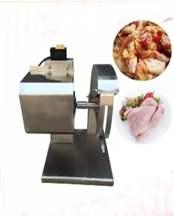 110220v equipamento de processamento de alimentos de frango cortador máquina de corte comercial aves serra para abate casa carne shop7003669