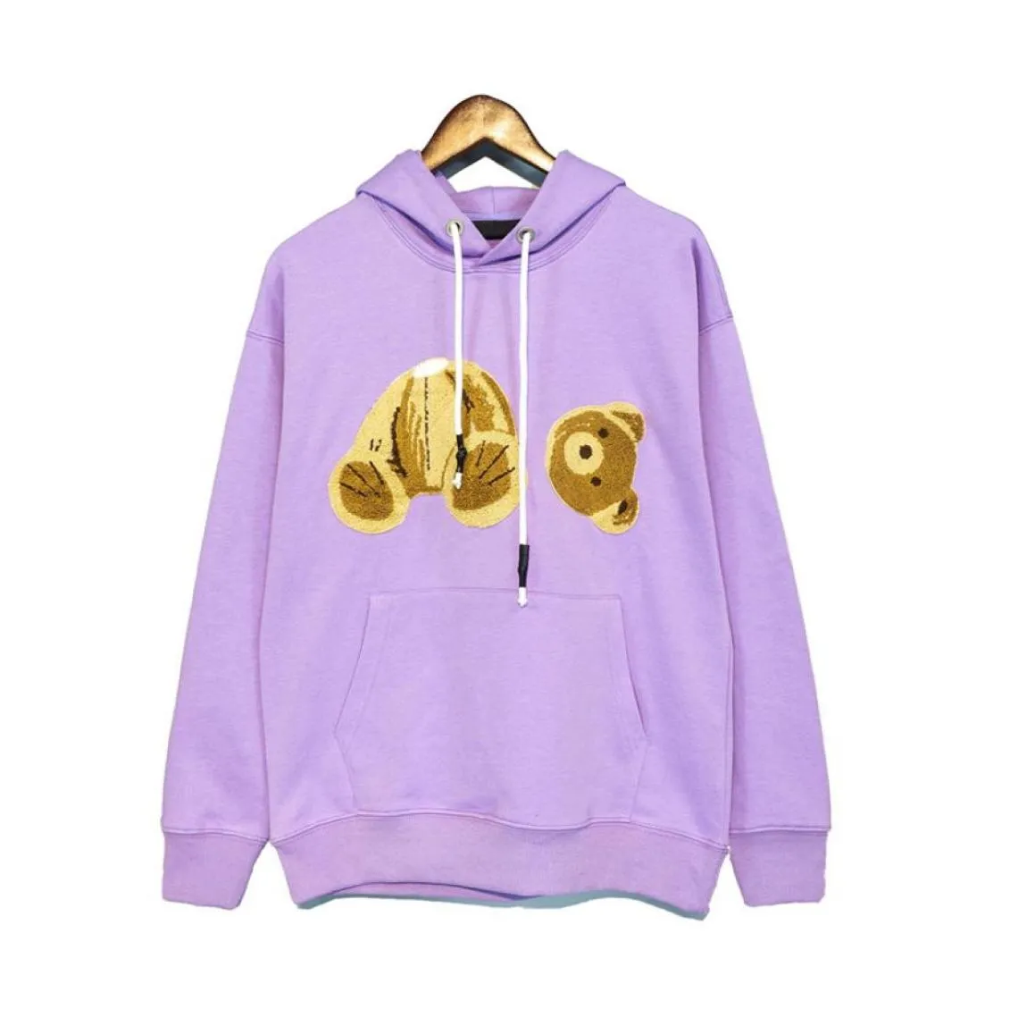 Mens Hoodie Designer Man Palm Teddy Bear Womens Sweatshirt Lång ärm Explosion Pullover7636657