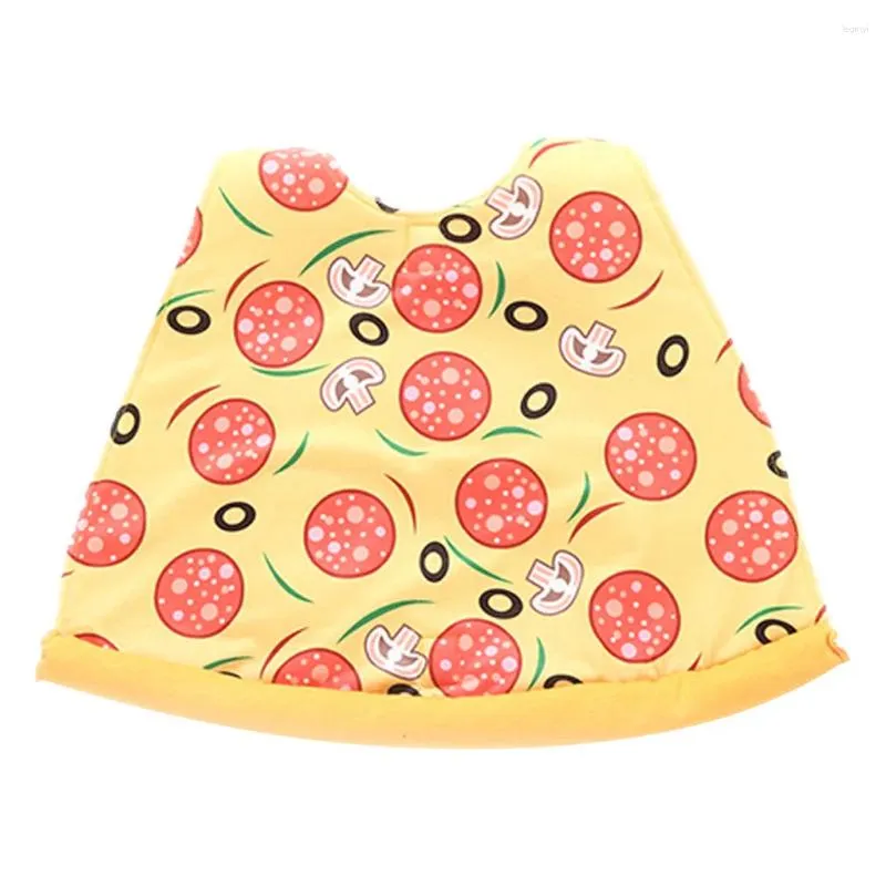 Hundkläder Intressant Pizza Costume Cloak Pet Suit Lovely Plagment för Halloween