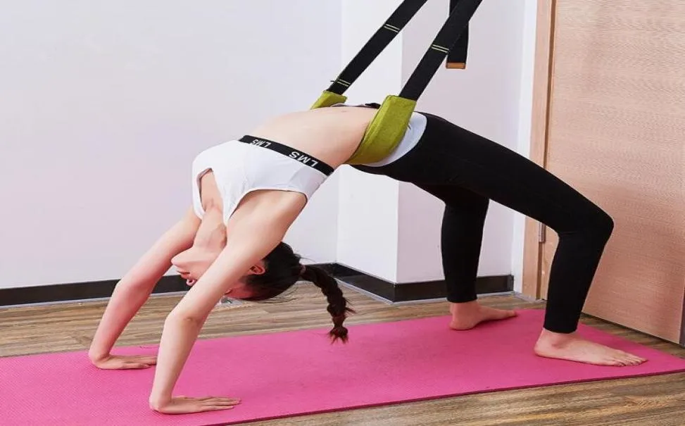 Yeni Marka 2019 Yoga Salıncağı Fitness Inversion Yoga Kemerleri Trapez Çekiş Salonu Strake Afial Yoga Hammock Swing Antigravity Exten21507034