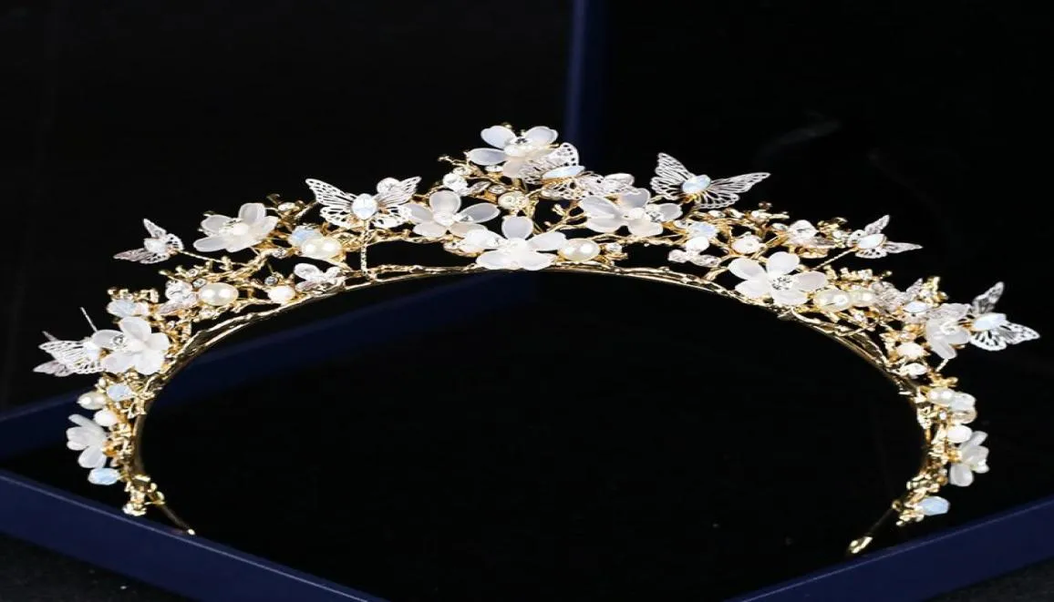 Düğün Gelin Tiara Rhinestone Başlıkları Kristal Gelin Kafa Bantları Saç Aksesuarları Akşam Gelin Elbiseler Baş Parçalar Saç Band6236628