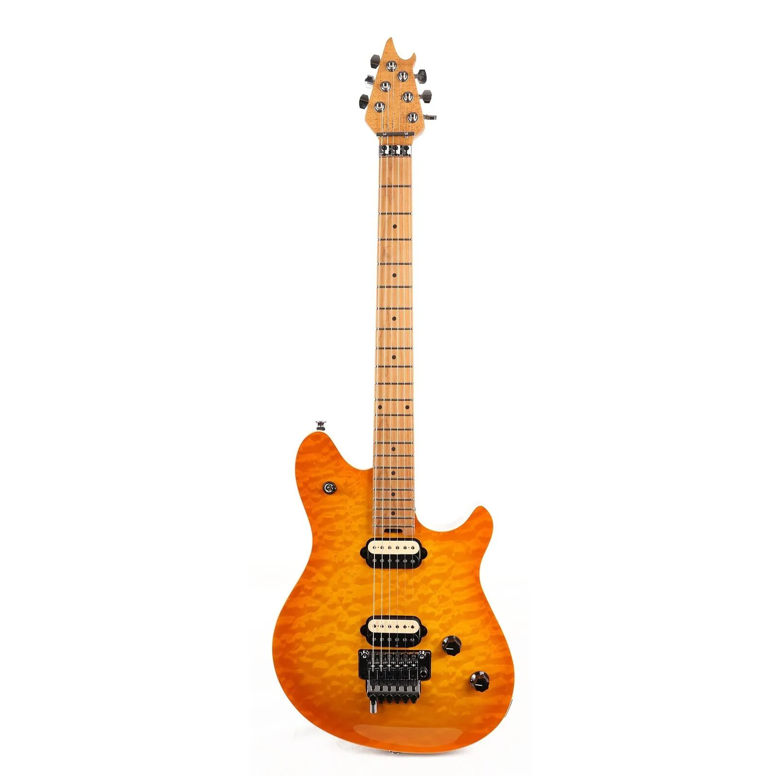 Speciale QM Baked Maple Solar-gitaar