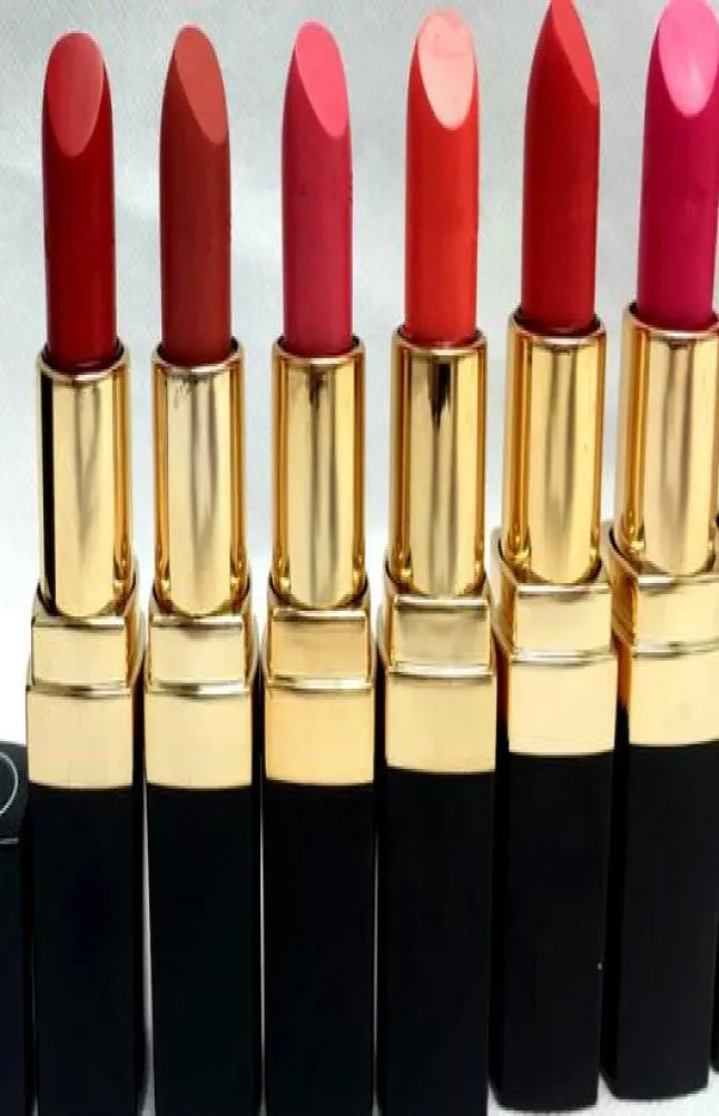 Lipsticks Nowe kosmetyki makijaż makijaż rouge usta Stick Matte Trwałość, a nie łatwe do odbarwiania klarnetu szminki 40 dla optio6690094