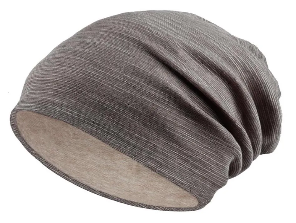 Vinterhattar för kvinnor Beanies Cotton Blended Hip Hop Caps Slouch Warm Hat Festival Unisex Turban Cap Solid Color Bonnet Hats K03583662453