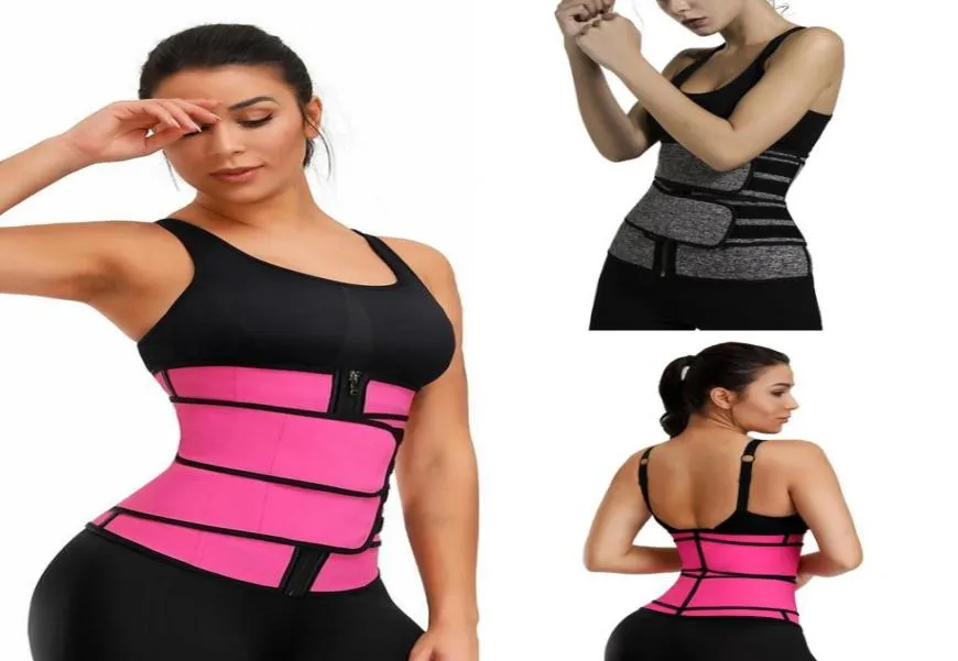 2021 Erkekler Kadın Shapers Bel Kemeri Kemer Korse Belly Zayıflama Shapewear Ayarlanabilir Bel Destek Vücut Shapers FY80844254643