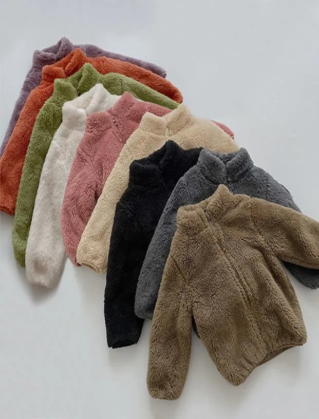 Jassen Kinderen Winterjassen Kinderen Bovenkleding Jongen Warme Fleece Jas Baby Meisjes voor Herfst Lente Kleding 2209012107351