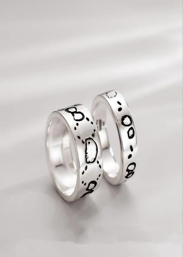 Skull Stainless Steel Band Ring Classic Women Couple Party Wedding Jewelry Men Punk Rings Size 5111856689