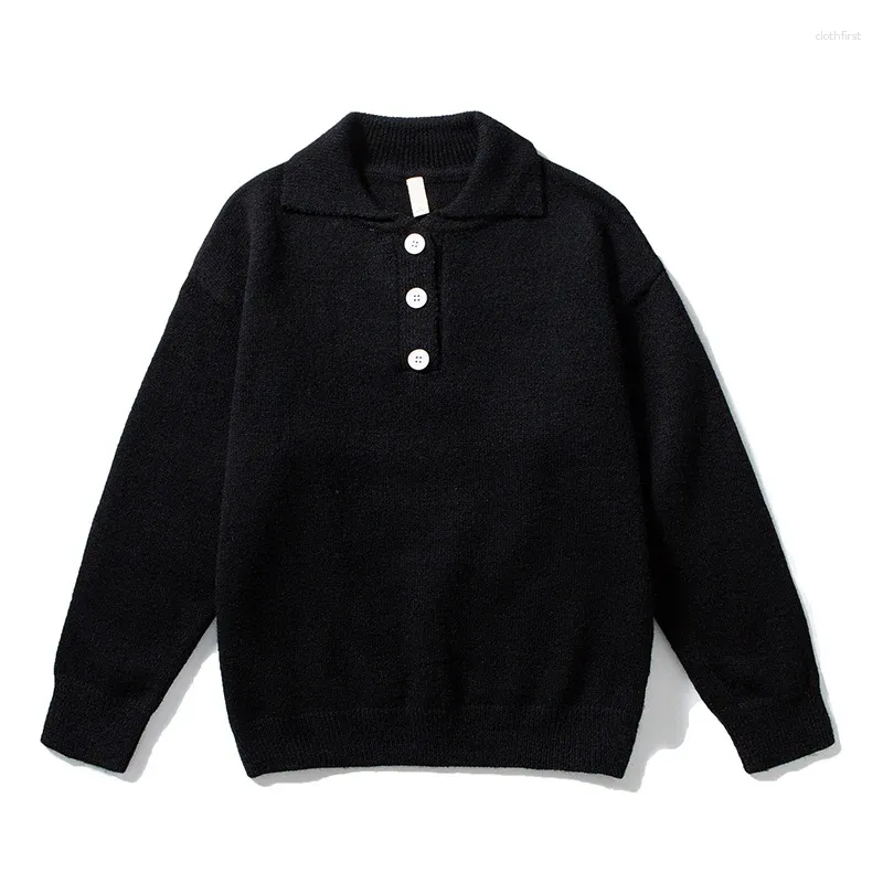 Men's Sweaters Round Neck Sweater Wool Blend Lightweight Long Sleeved High Pullover Autumn And Winter Casaco Chompa Mujer