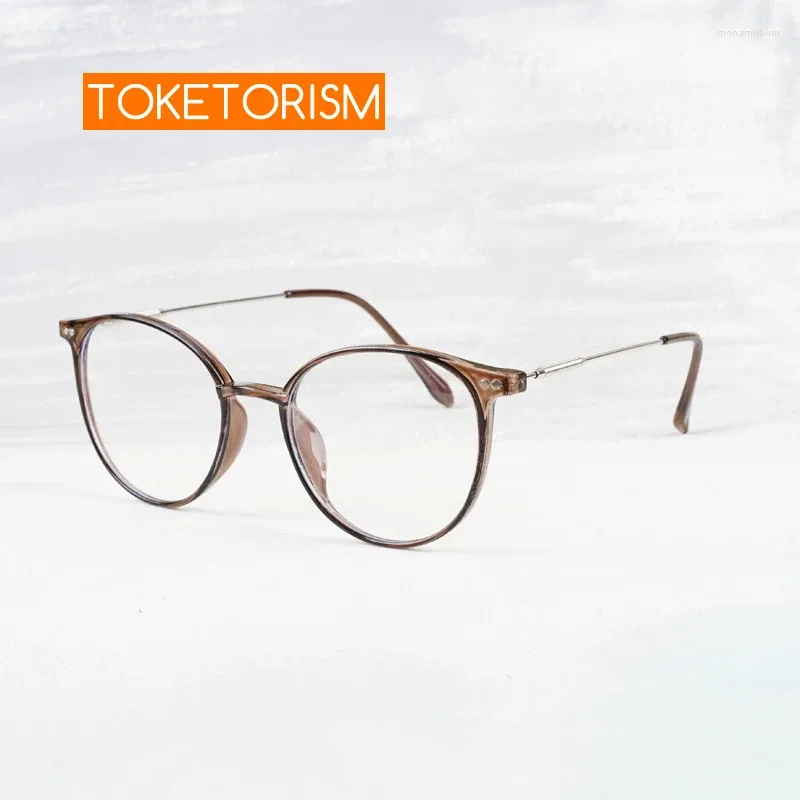 Sunglasses Toketorism Lightweight TR90 Women's Glasses Fashion Anti Blue Eyewear For Computer Spectacle Frames 1359