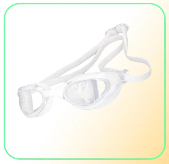 Occhialini da nuoto professionali in silicone impermeabile placcatura trasparente doppio antiappannamento Occhialini da nuoto antiuv uomo donna occhiali con custodia83145838008