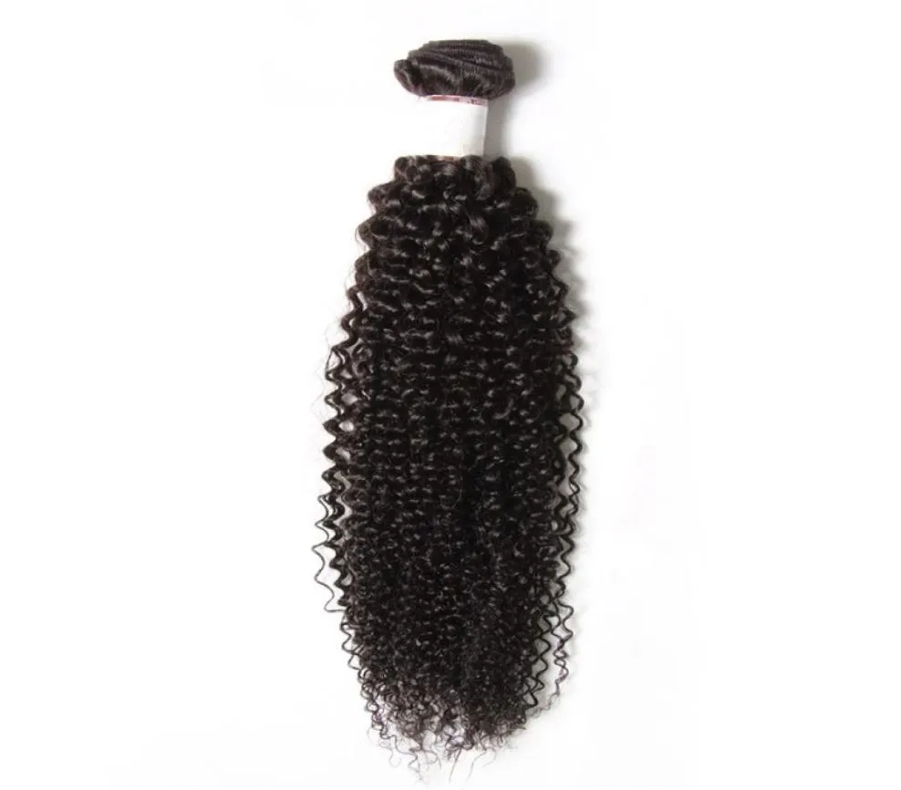1つのバンドル830inch未加工インドの髪の巻き毛100ブラジルのマレーシンペルベンアフロヘアエクステンション4939955