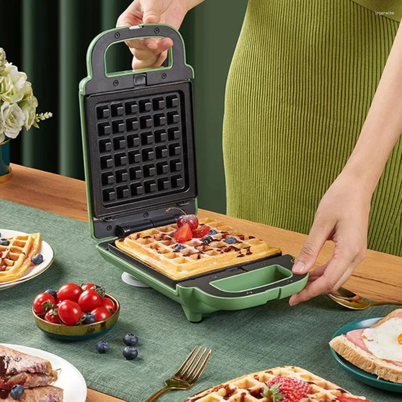 Producenci chleba 600 W Elektryczne Waffle Maker Breakfast Machine wielofunkcyjny toster Mała lekka dieta naleśnik kanapka domowa