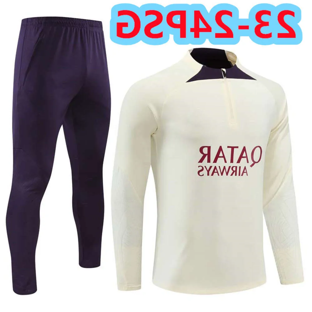 Выживание Чандал S Mbappe Tuta Track Kinsuits Training Suit Socce Sets Sets Ansemble Jacket Vest 2223 2324 Mens Mens Kidt Kit Jogting Jogting Loe Loe