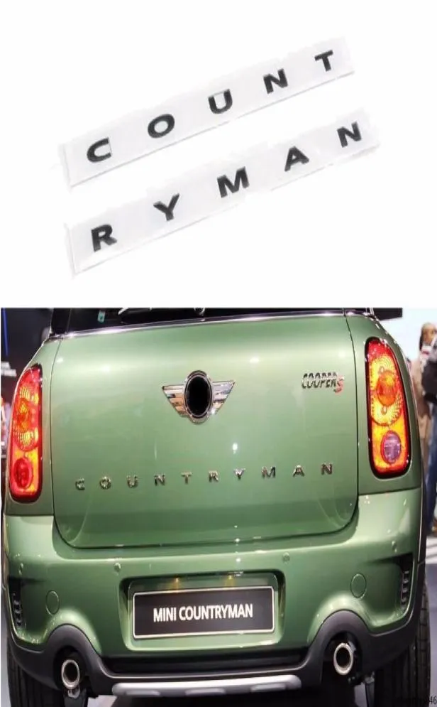 Mini Cooper Countryman R60 F60 3D metalen embleem badge sticker stickers1594569