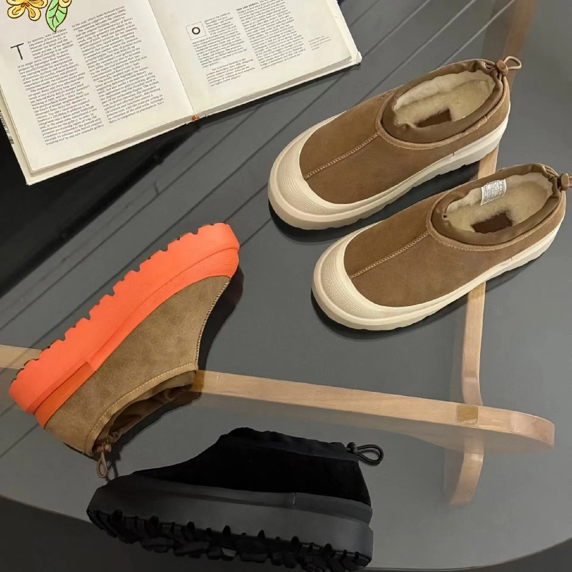 Australijska marka Sneakers Designer Tazz Casual Shoes Tasman Buty Platforma Platon