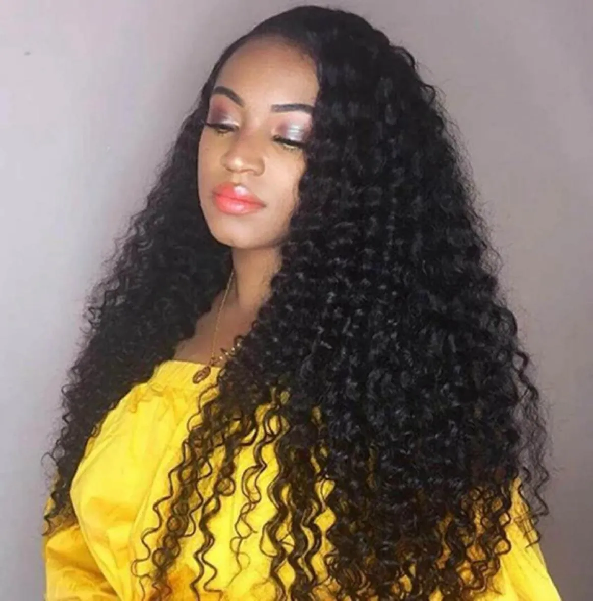 Ishow Brazilian Deep Wave 3 Human Hair Bundles With 4x4 Lace Closure Virgin Extensions for Women 828inch Natural Black5944402