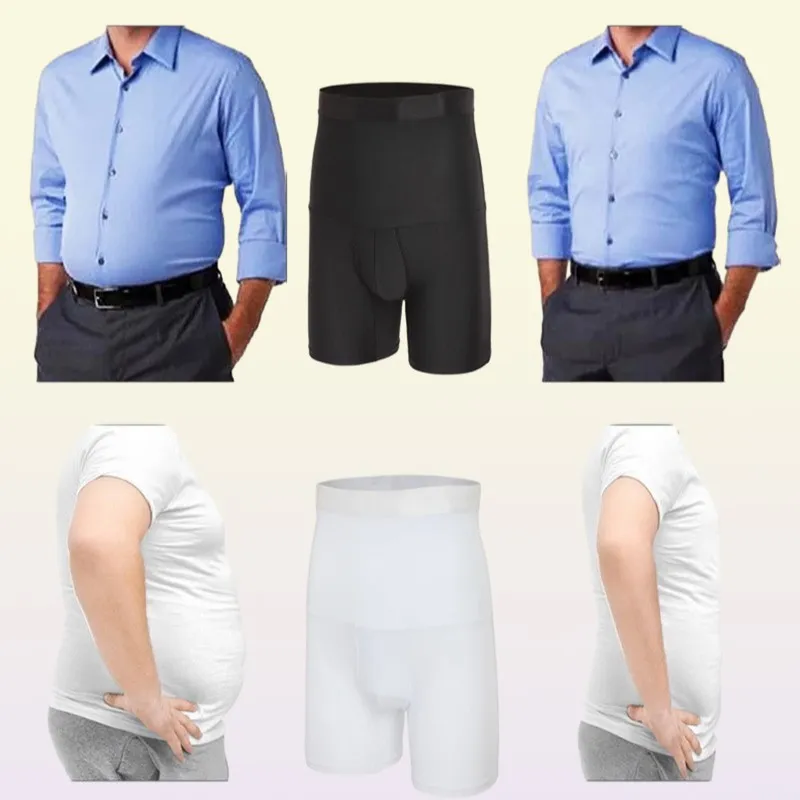 Mens Tummy Control One Leg Shaper Short With Boxer Briefs High Waist  Slimming Underwear For Belly And Body Compression Shorts And Girdle For A  Flawless Figure 4064618 From Hemt, $18.91