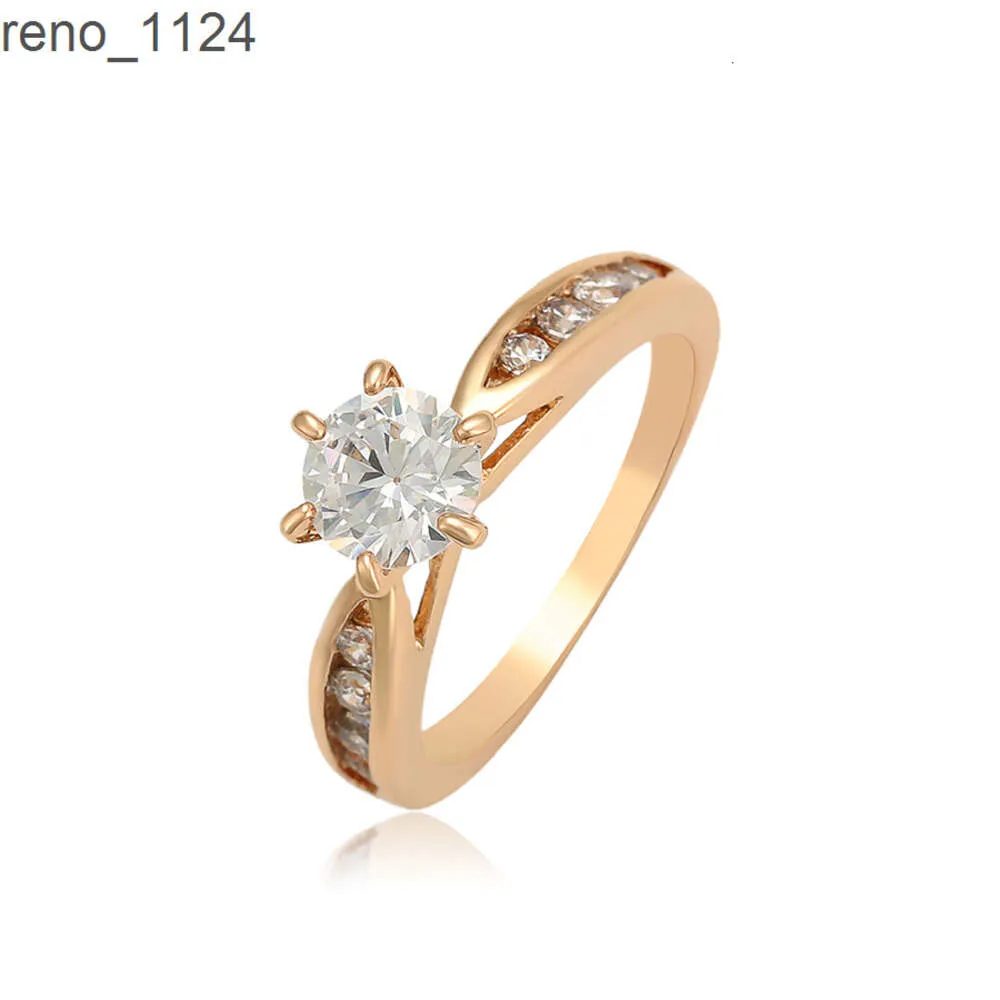 16171 XUPING Modne Złote Pierścienie Hot Sprzedawanie 18 -karatowych złotych diamentowych pierścionków ślubnych Pierścionki z biżuterii złota