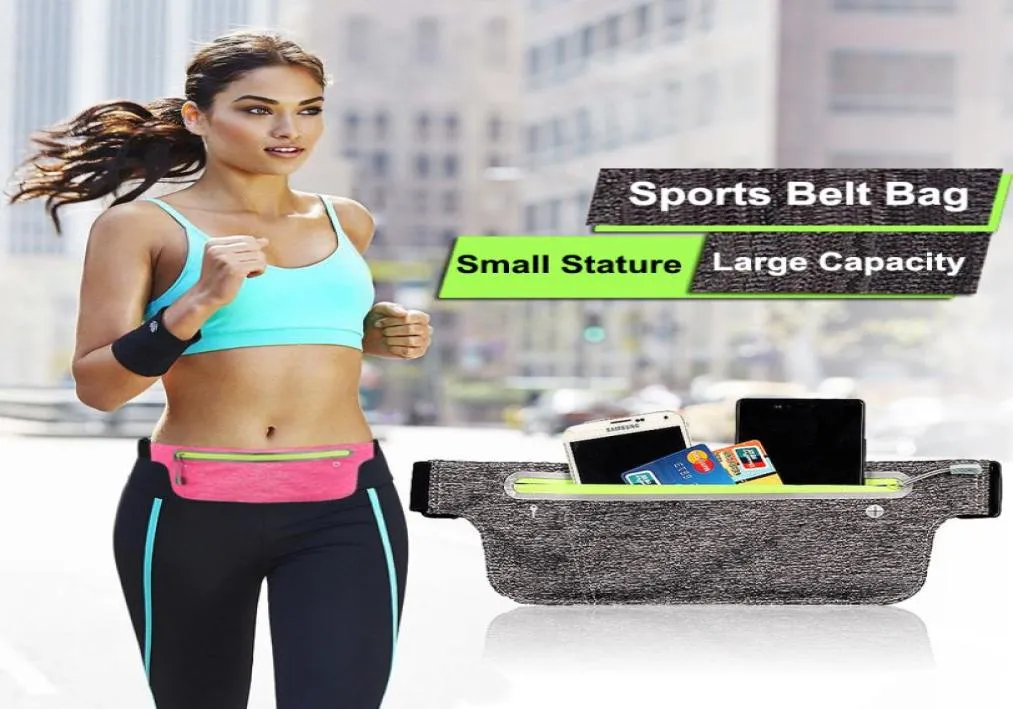 Universal Sport Belt Bag Under 65039039 For iPhone 11 Pro Max Samsung S20 Plus Mobile Phone Outdoor Jogging Running Sport B5147726
