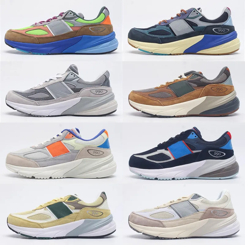 2024 Action Bronson 990v6 Schuhe Lapis Lazuli Baklava Männer Frauen Sport niedriger Turnschuhe 36-45