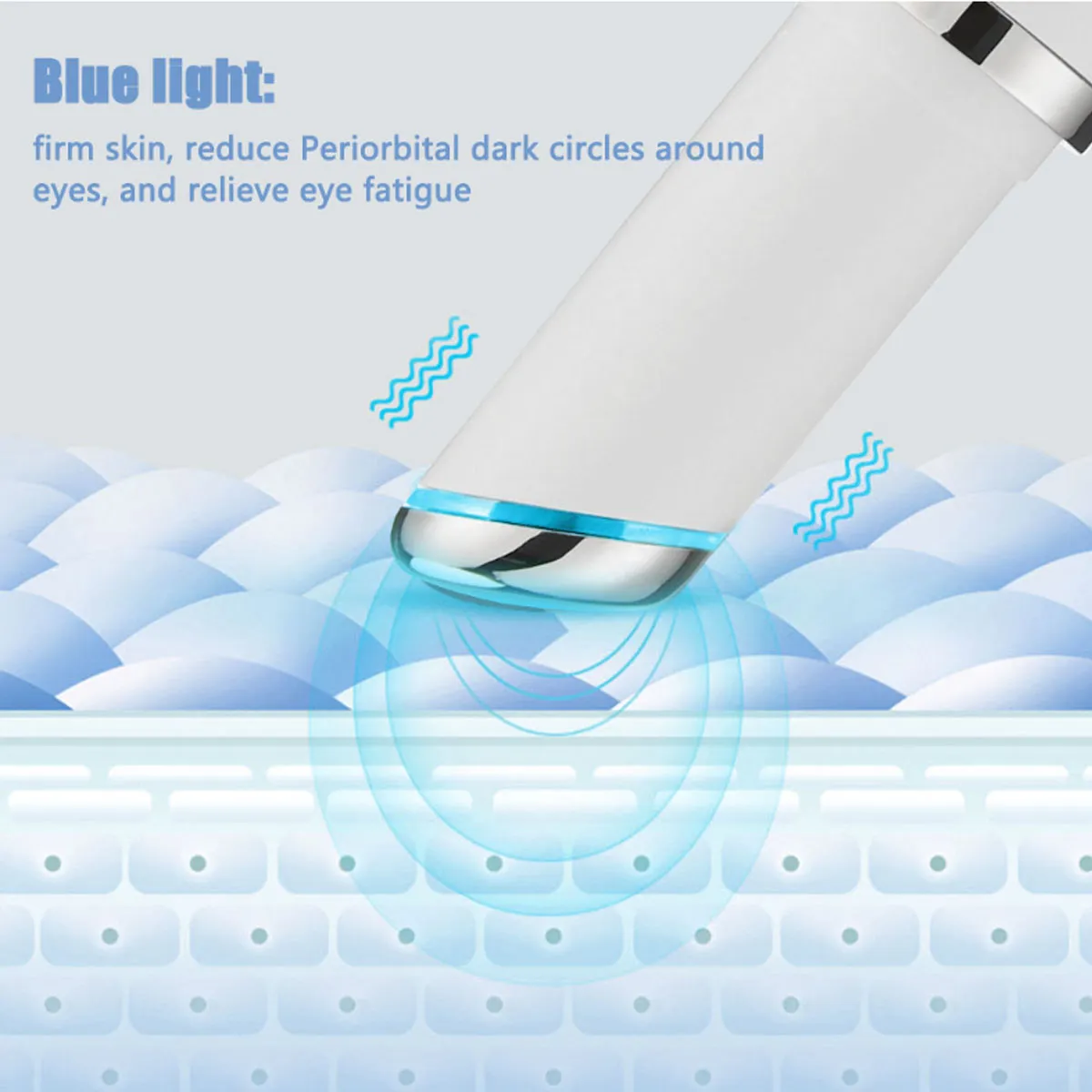 Augenschönheitsinstrument Augenmassagestift USB wiederaufladbar Augenringe loswerden Augenlinien Augencreme Import Schönheitsinstrument