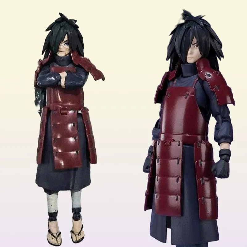 Anime Manga Anime SHF Uchiha Madara Actionfigur Bewegliches Modell Spielzeug Shippuuden Sammlerstücke PVC Puppen Geschenk Spielzeug für Kind T2210253819179