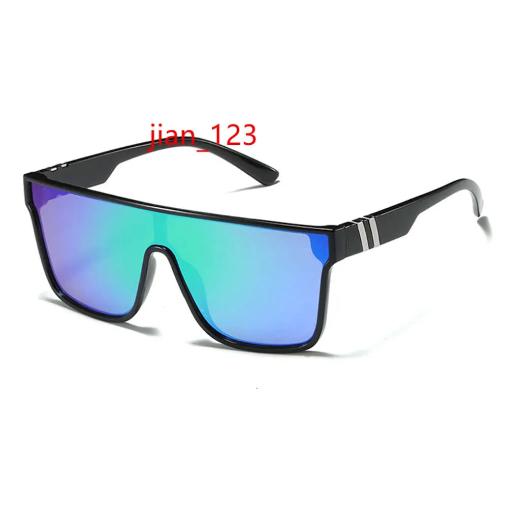 Gafas de sol personalizadas para bicicleta y mujer, lentes de sol cuadradas de gran tamaño para deportes de río, de una pieza, para pesca y ciclismo