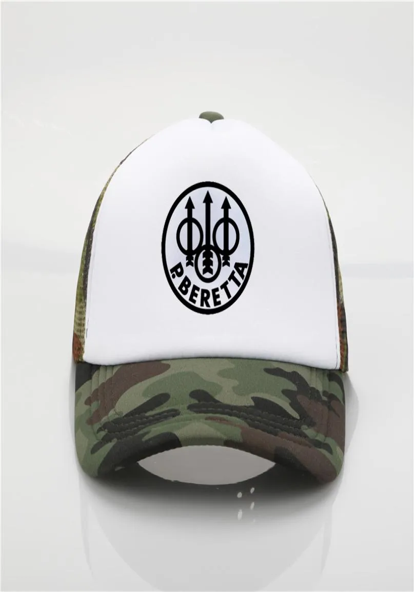 Fan wojskowy Beretta Gun Logo Baseball Caps Summer Hat Fashion Hip Hop Hat Men Hats4455403