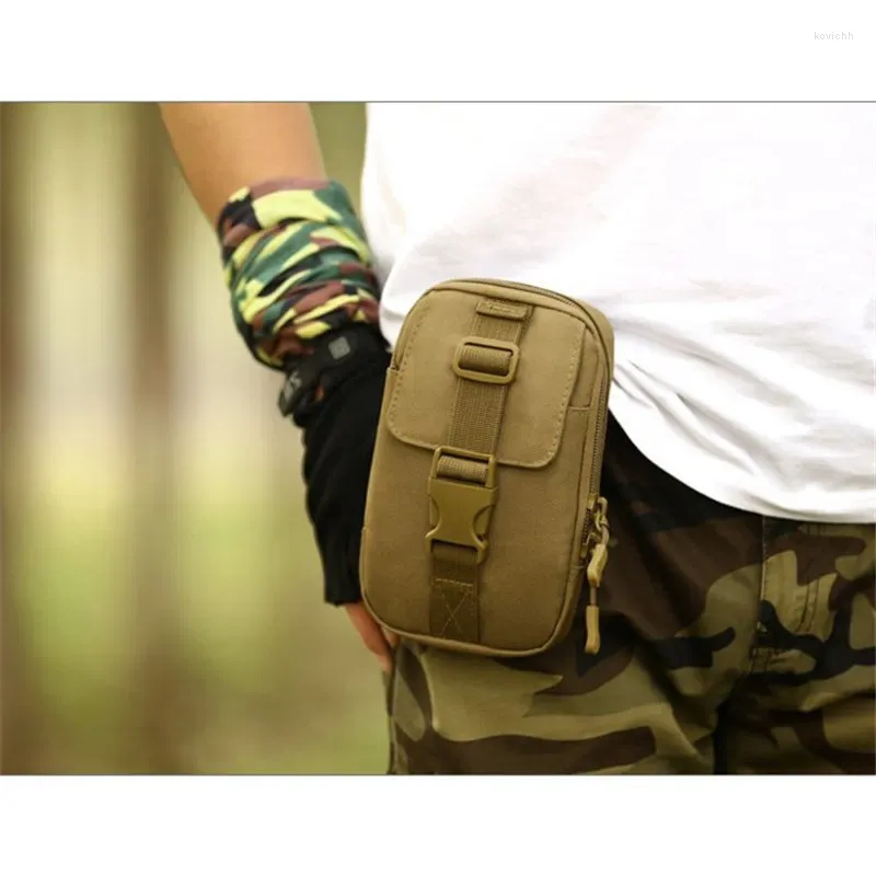 Waist Bags Protector Plus 2024 MOLLE Mini Vice Pocket Multi-function Military Bag Men Packs Waterproof Nylon Free Holograms