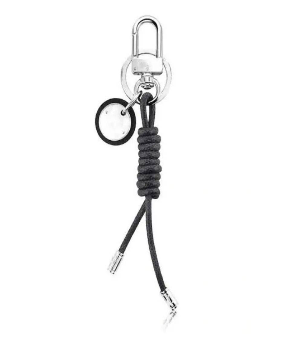 Keychains Designer Unisex Fashion Rope Letter Key Chain Accessories Nyckel Ring Lyxmönster bil Keychain smycken gåvor med1637561