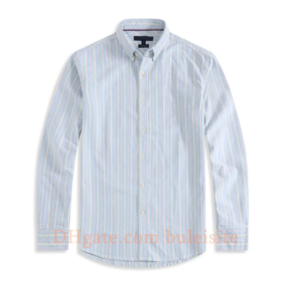 Men Casual Shirts Designer shirt Men loose fitting shirt Fashion Handsome shirt stripe shirt Business shirt Normal size multiple colour American style blouse T4