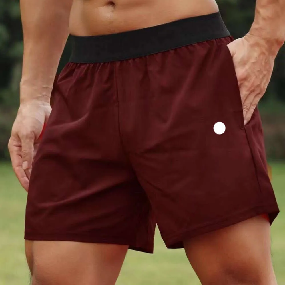 Männer Yoga Sport Shorts Outdoor Fitness Schnell Trocknend Shorts Einfarbig Casual Running Quarter Pan Workout Hosen 123