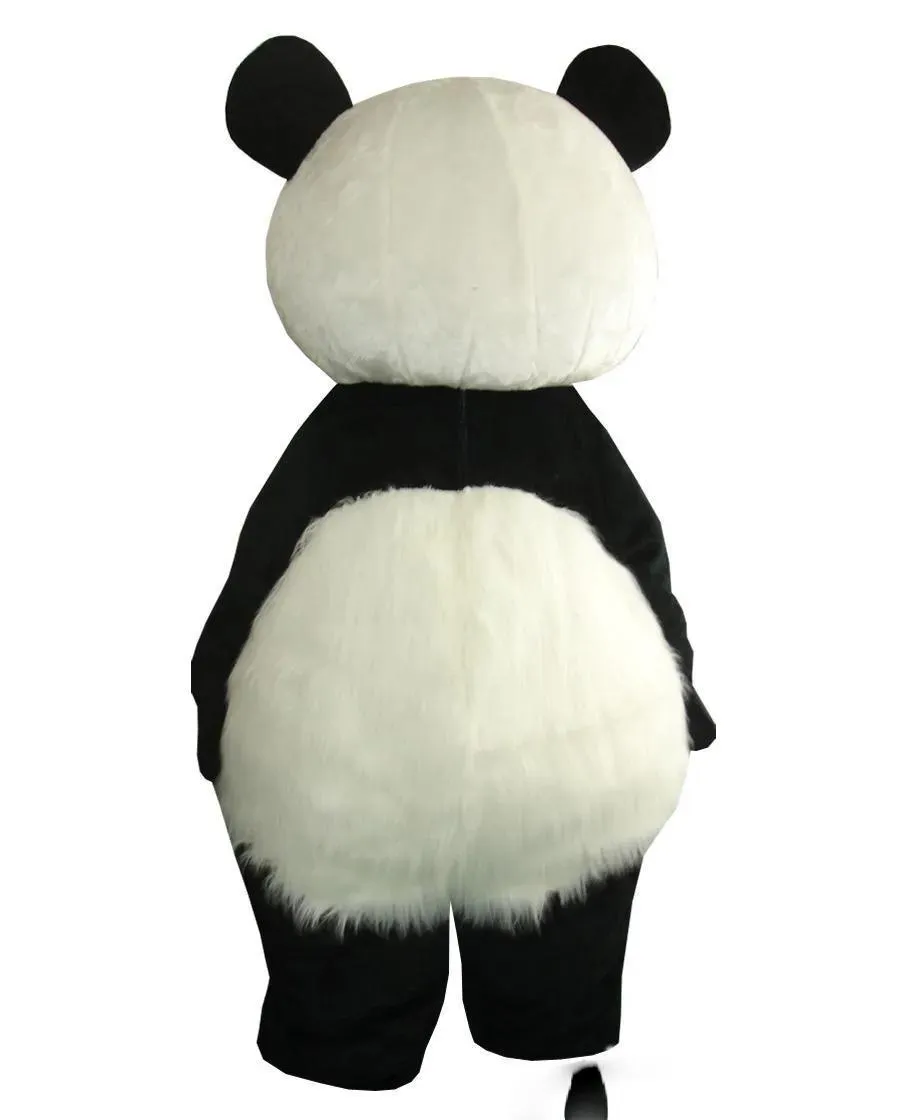 Trajes 2019 venda direta da fábrica versão chinês gigante panda mascote traje de natal traje frete grátis