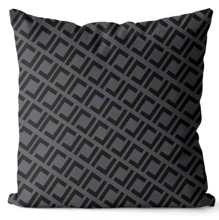 Kuddkvalitet Dekorativ kudde Luxury Cushion Designer Kudde Bokstavstryck Fodekastkuddar med inre bomullskuddar