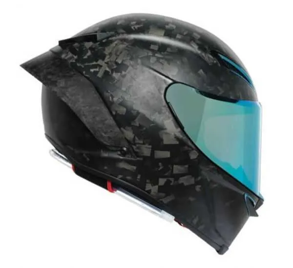 Casques Moto AGV Moto Design Sécurité Confort Italie Agv Pista Gp Rr Rossi Hippodrome en fibre de carbone Moto Casque intégral HHAZ