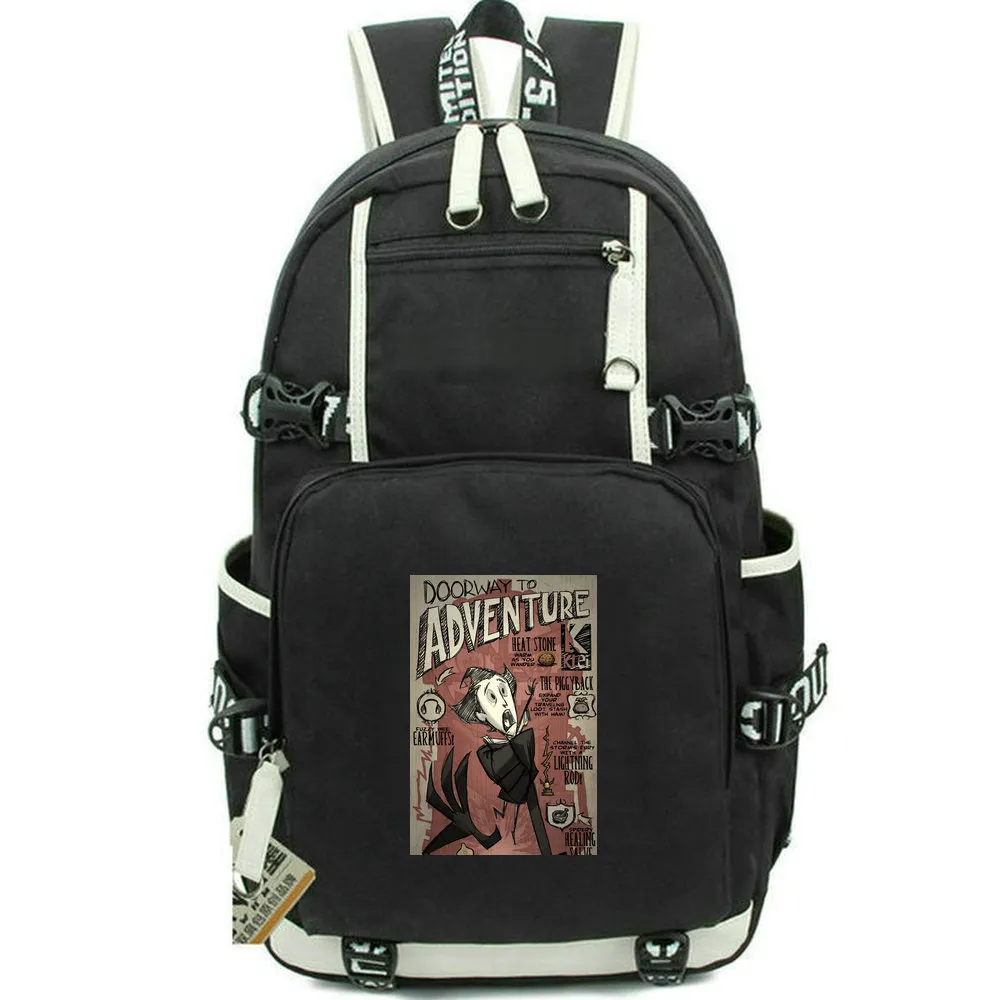 Nicht verhungern Rucksack Do Daypack Adventure School Bag Game Packsack Rucksack Casual Schoolbag Computer Day Pack
