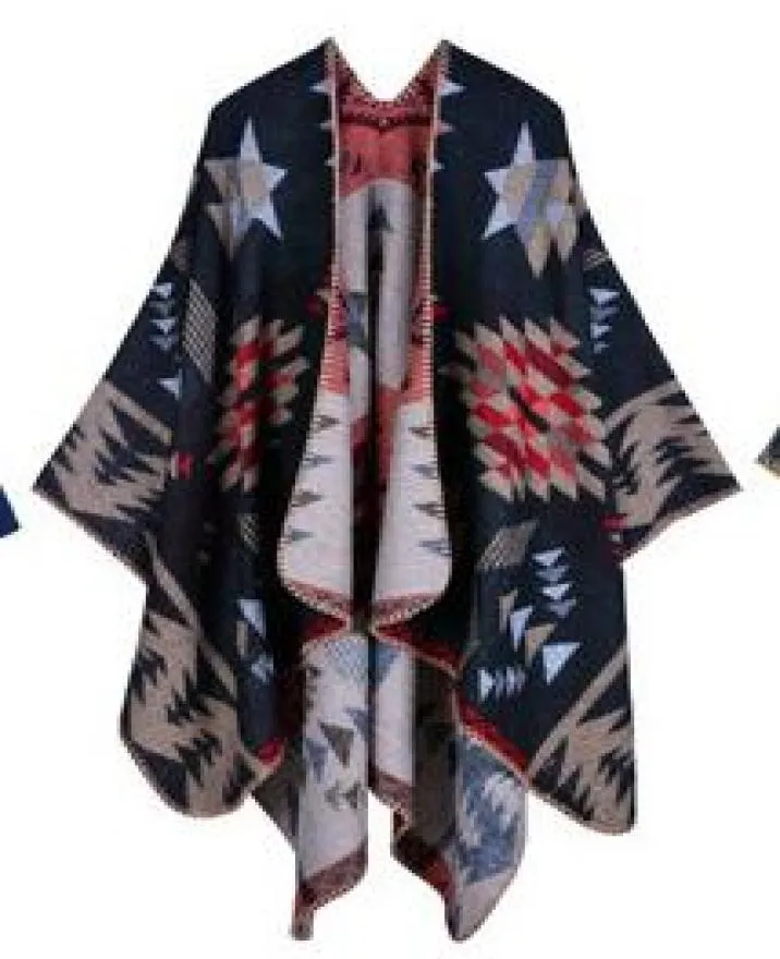 20 Styles Mode Épaissir Foulards Cachemire Sentir Ponchos Pashmina Femmes Capes D'hiver designer Surdimensionné Épais Chaud Tricot Châle Blank9193024