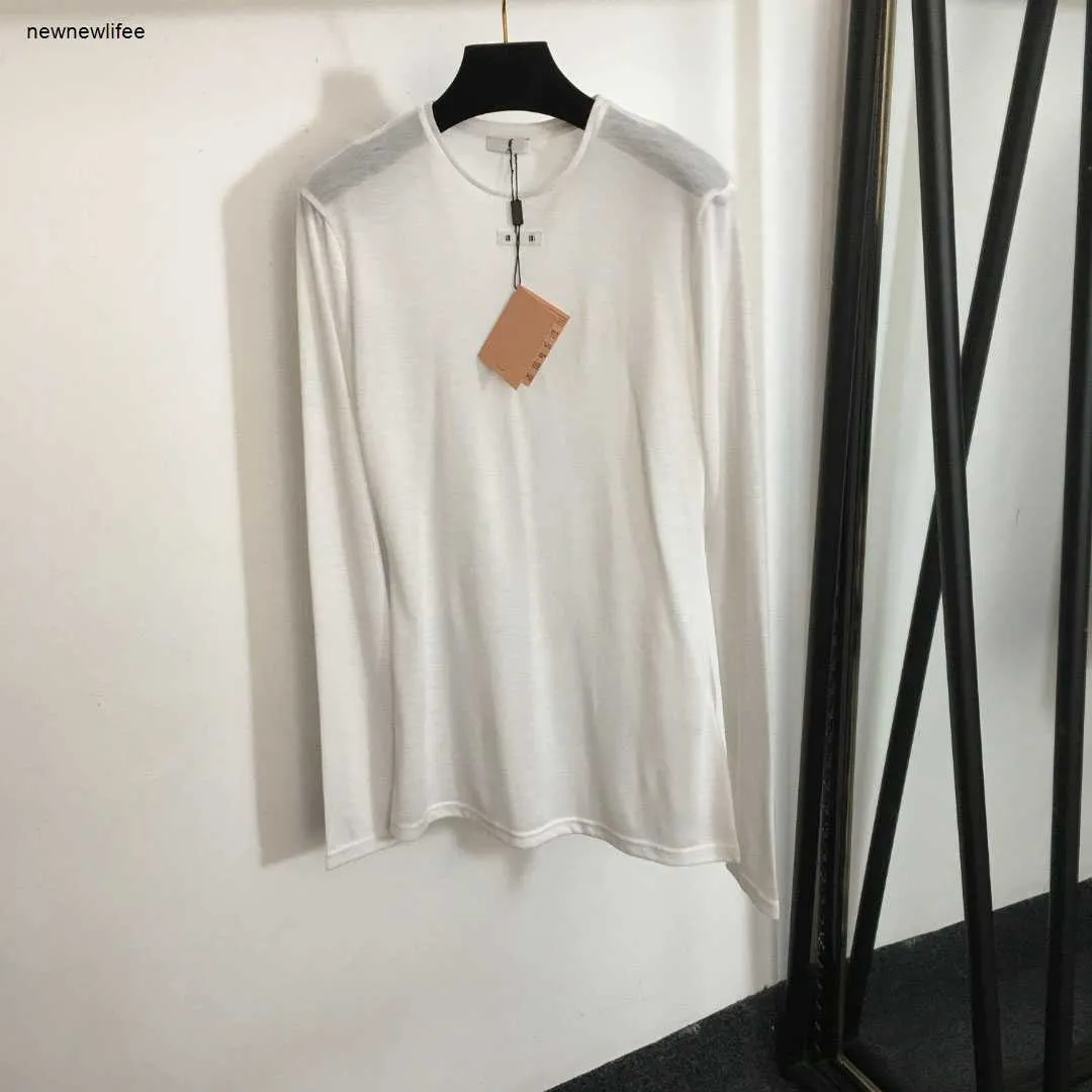 T-shirt de styliste pour femmes, vêtements de marque pour femmes, hauts d'été, logo à la mode, chemise à manches longues pour filles, janvier 03