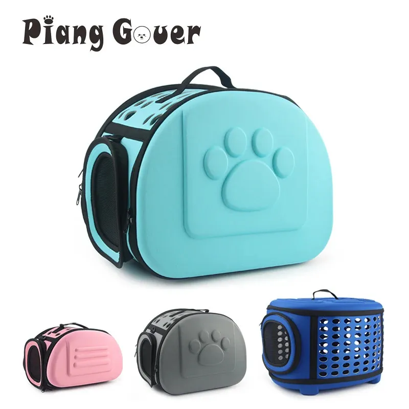 Pure Color Pet Bag Draagbare Outdoor Kat Opvouwbare Hond Reizen Pet Bag Puppy Draagtas Schoudertas Hond 240103
