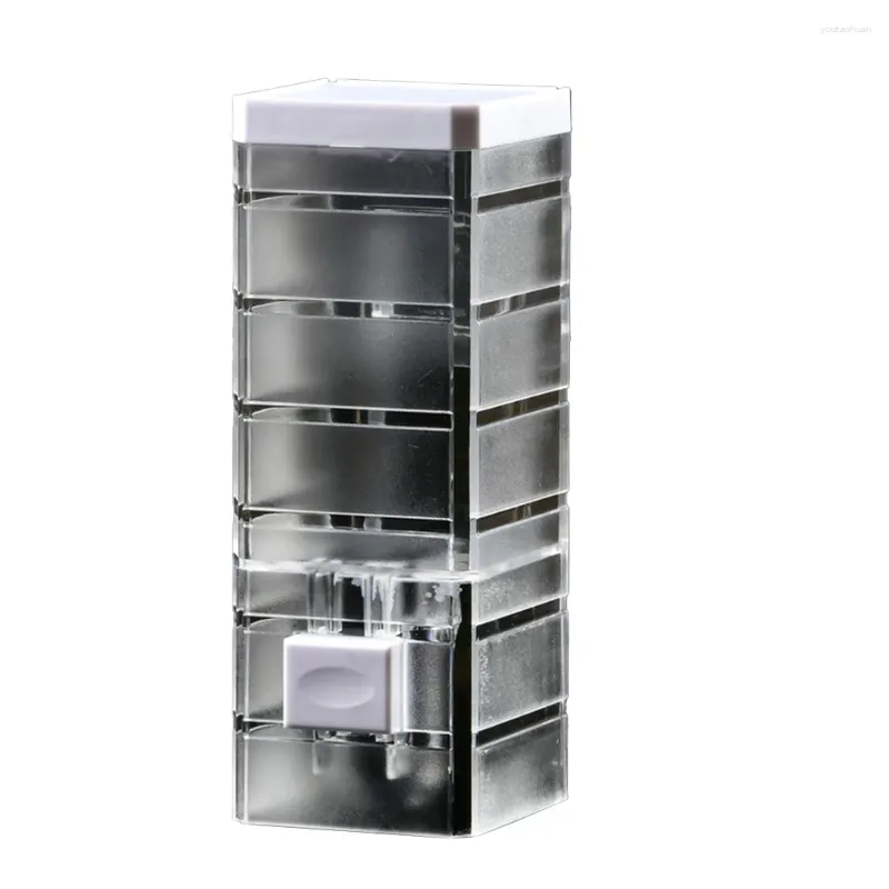 Liquid Soap Dispenser elegant väggmonterad transparent design 250 ml kapacitet Lätt att använda ideal för badrum och kontor