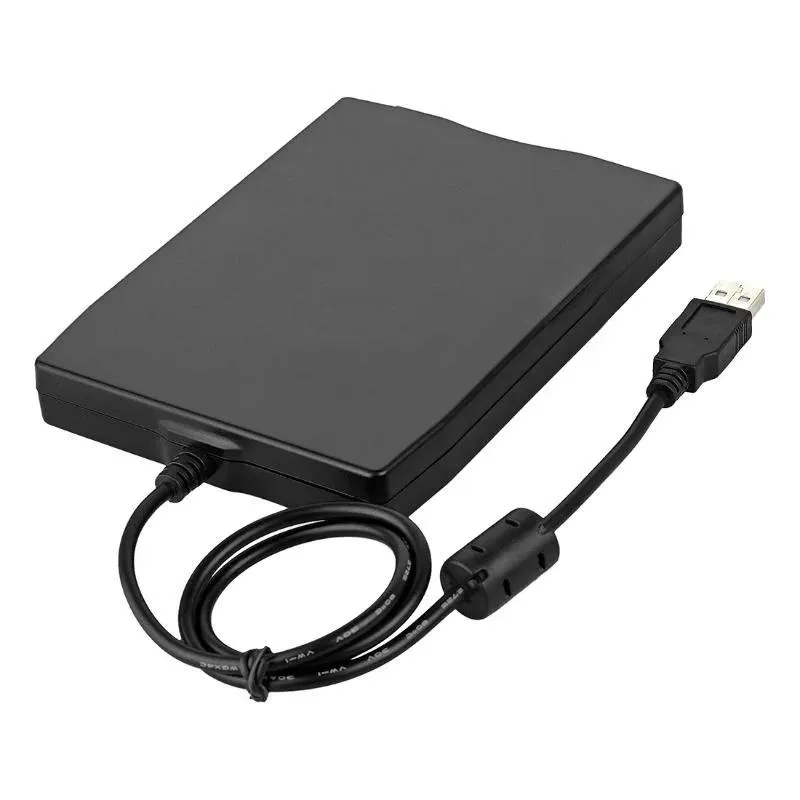 Kör externa hårddiskar 3,5 "USB Portable Floppy Disk Drive 1,44 MB för PC Laptop Data StorageExternal