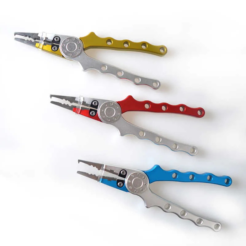 Wholesale product high promotion aluminium fishing pliers cutting pliers accept online small order