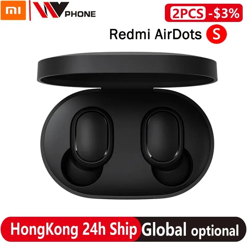 Słuchawki Xiaomi Redmi Airdots S Wireless Bluetooth 5.0 TWS słuchawek słuchawkowy Lewa w prawo