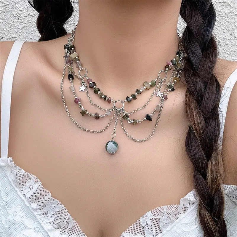 10 스타일 나비 러브 유행 및 과장된 Crystal Pearl Choker 여성 펜던트 뱀 체인과 함께 구슬로드 목걸이