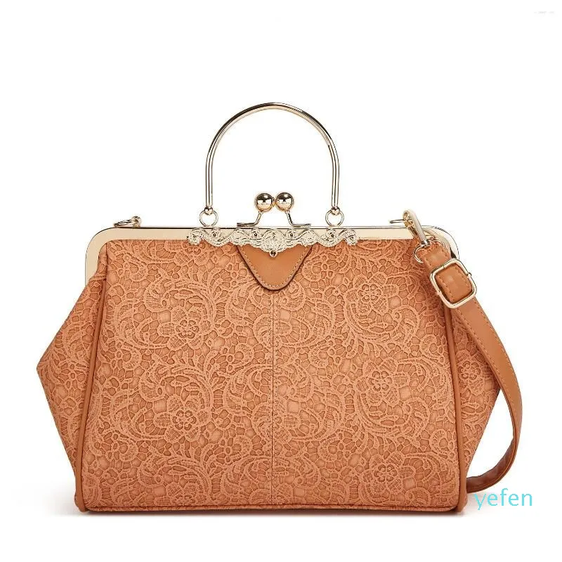 Evening Bags Ready Stock Trend Women Frame Bag Fashion Female Handbag