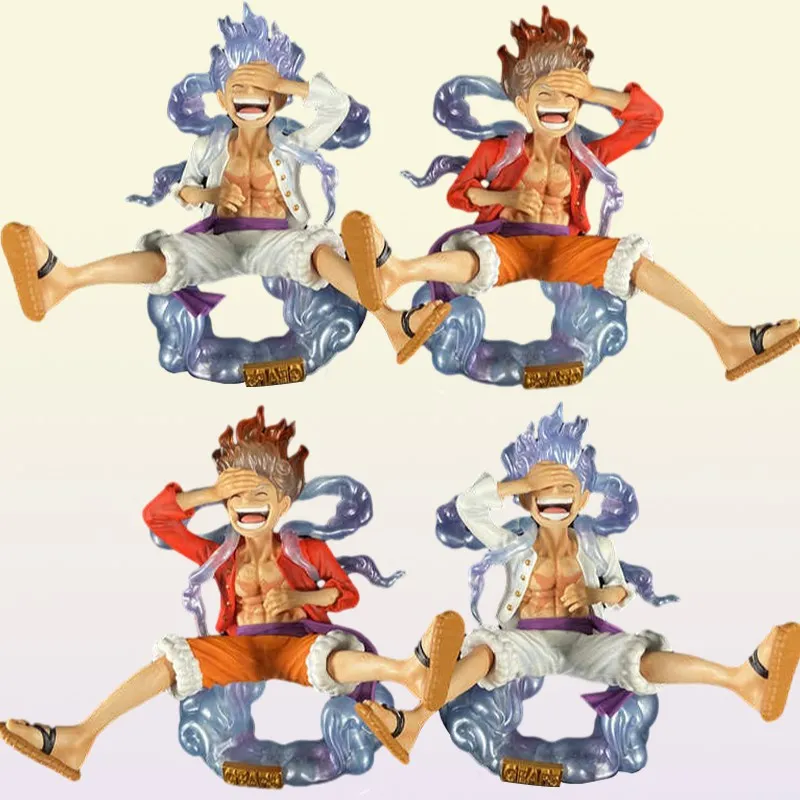 One Piece One Piece Anime Figure Set Luffy Gear 5, Sun God, Nika