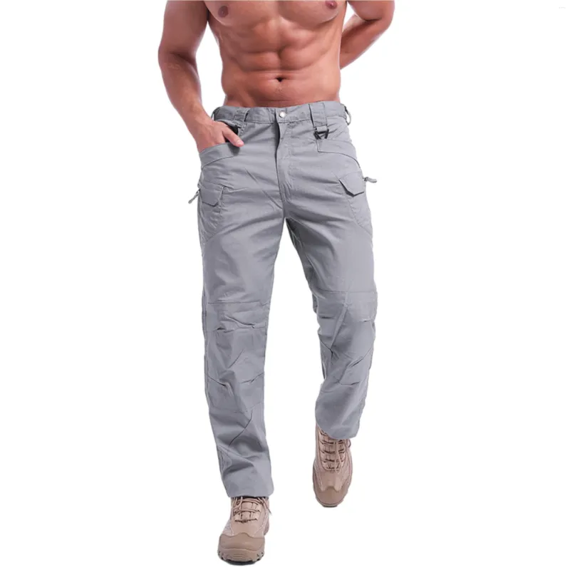 Herenbroek Lente Herfst Mannelijke Losse Casual Pocket Cargo Hombre All-match Rechte Joggingbroek Homme Broek